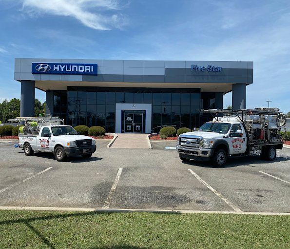 Auto dealership pressure washing Macon GA