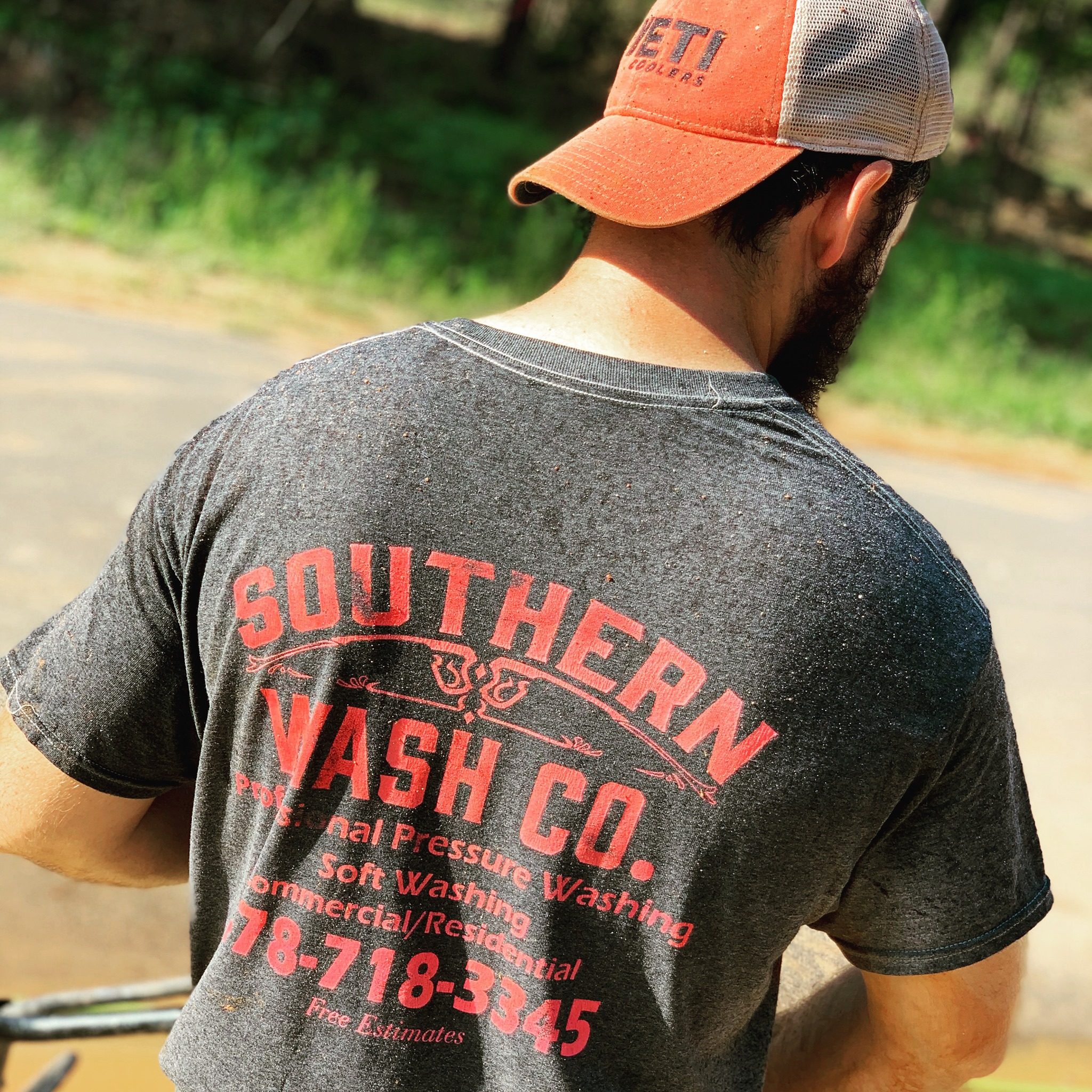 Pressure washing technician Macon GA